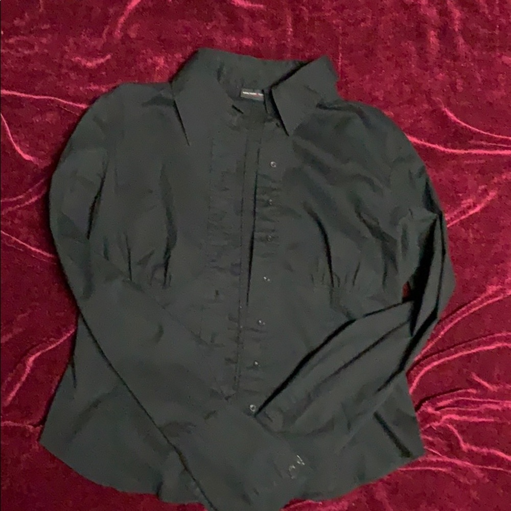 Black dress shirt